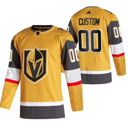 Vegas Golden Knights Dresy Personalizované 2020-21 Třetí Authentic - Pánské
